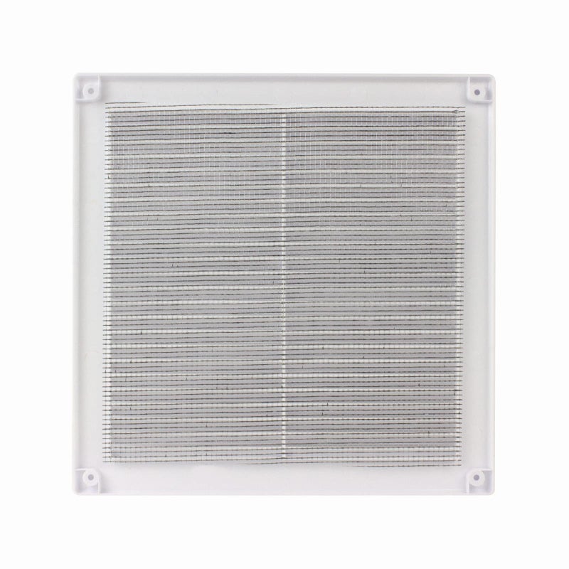 MKK Ventilation Grille with Insect Protection, White, Modern Style, 25 x 25 cm, ABS Material - Image 2