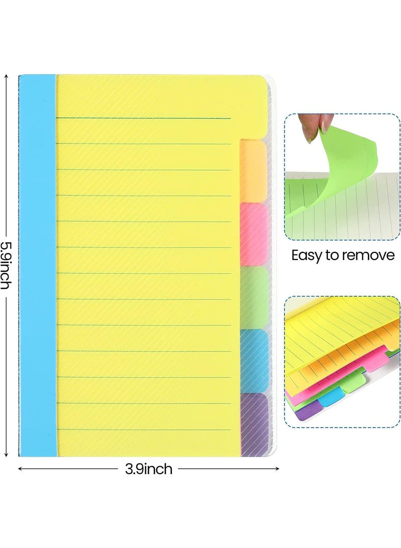 Y&D 20 Pack Tear Off Notebooks Tear Off Daily Notebooks Simple Six Color Notebooks Student Meeting Notebooks  - Image 2