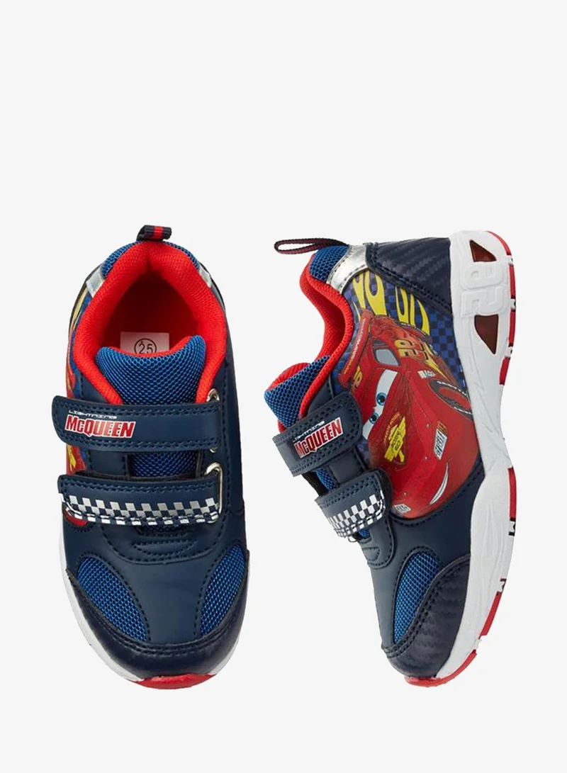 مارفل Boys Spider-Man Print Light-Up Ankle School Sneakers