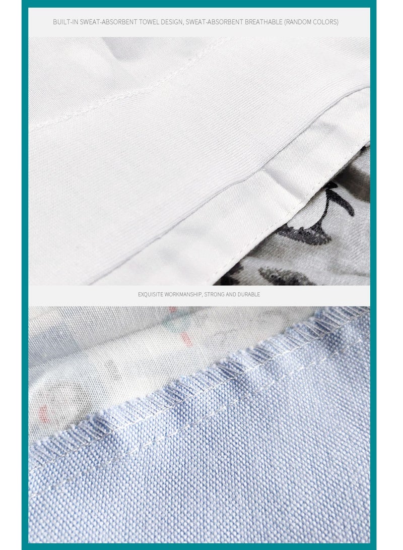 Gasin Pure Cotton Printed Nurse Cap Dental Surgery Cap Monitoring Puffy Cap  - Image 3
