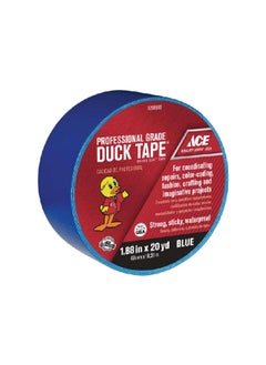 ACE Heavy-Duty Cotton Mesh Professional Grade Duct Tape Blue 1.88 Inch x 20 Yard 4294880 