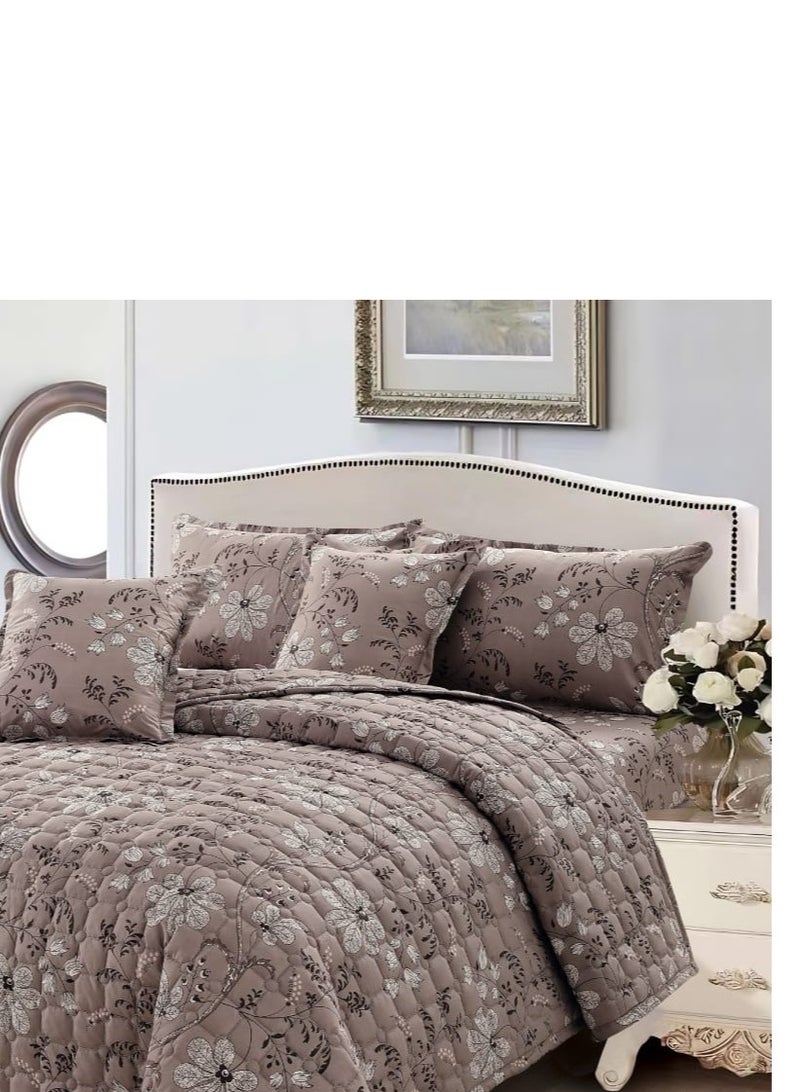 Moon Quilt set, one person, consisting of 4 pieces, polyester comforter, size 170 by 220 cm - Image 2