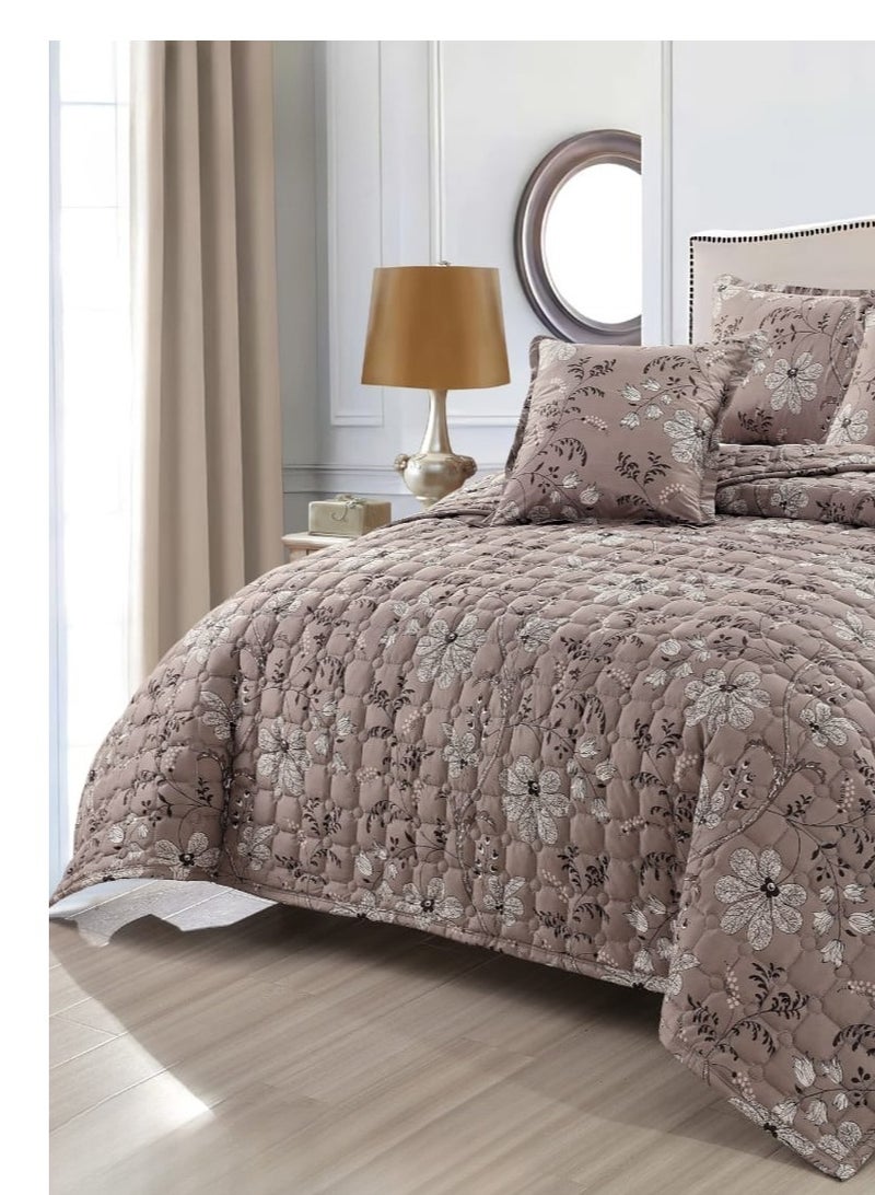 Moon Quilt set, one person, consisting of 4 pieces, polyester comforter, size 170 by 220 cm - Image 3