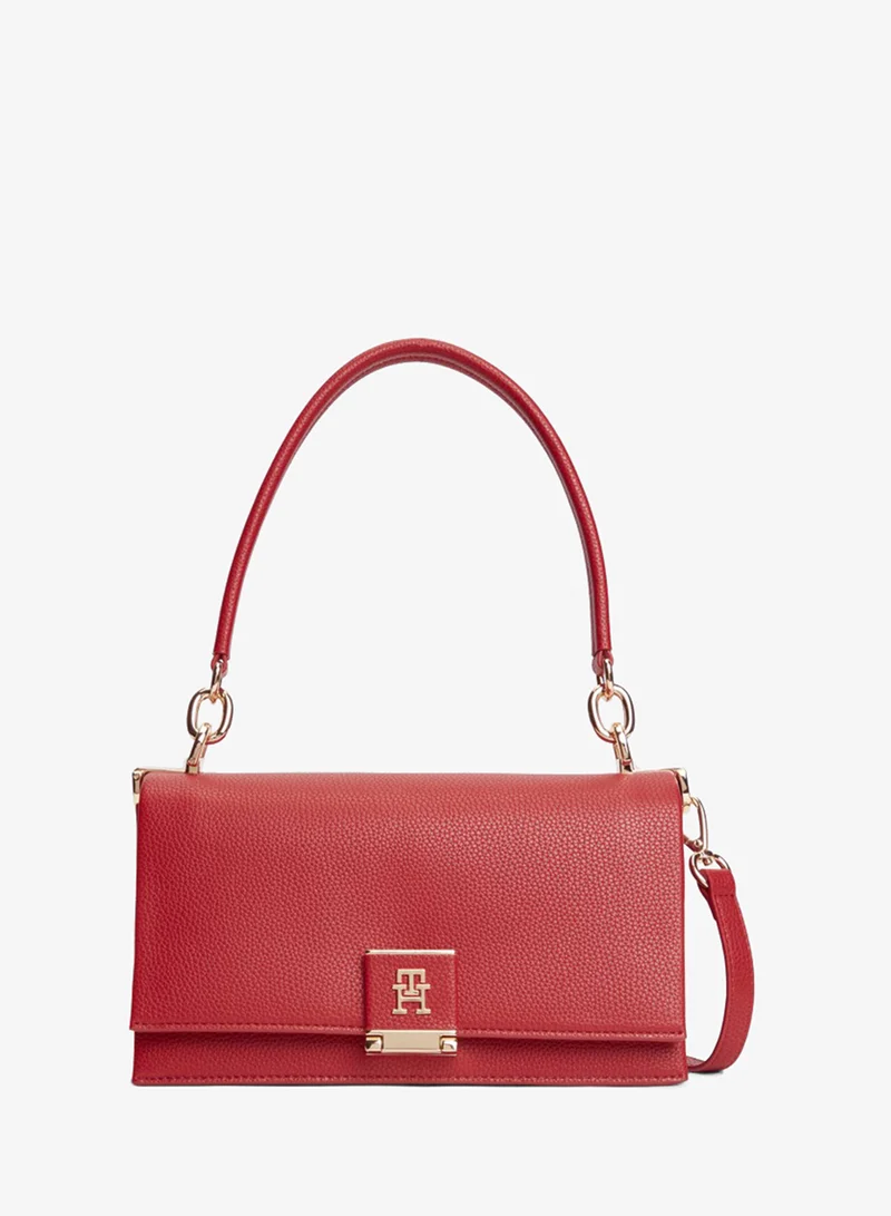 TH Monogram Flap Crossbody Bag