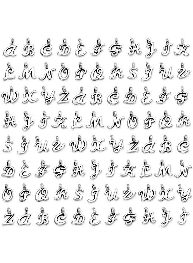 SANNIX 156Pcs/6 Sets Abc Letter Charms Mini A-Z Alphabet Bracelet Necklace Pendants With 200Pcs Open Jump Rings For Diy Jewelry Making - Image 1