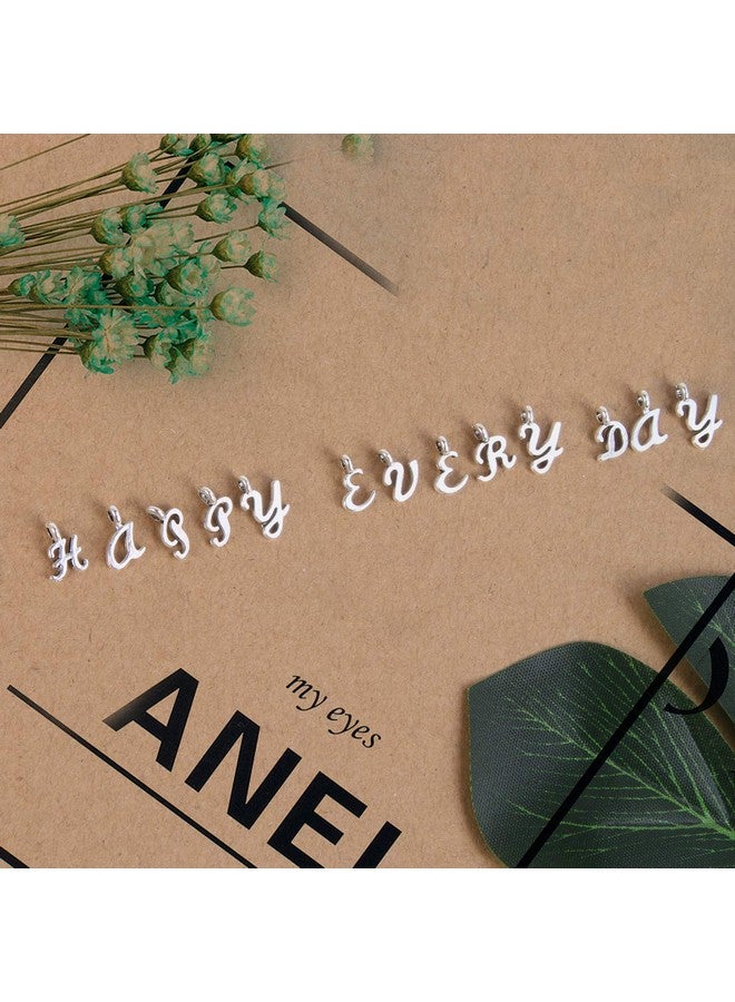 SANNIX 156Pcs/6 Sets Abc Letter Charms Mini A-Z Alphabet Bracelet Necklace Pendants With 200Pcs Open Jump Rings For Diy Jewelry Making - Image 3