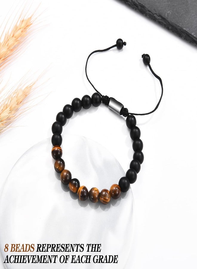FIEEFX 8th Grade Graduation Gifts for Boys 2026 Middle School Eighth Grade Graduation Gifts Beaded Bracelets Jewelry with Graduation Card for Boys Him Son Grandson Nephew Friends - Image 3