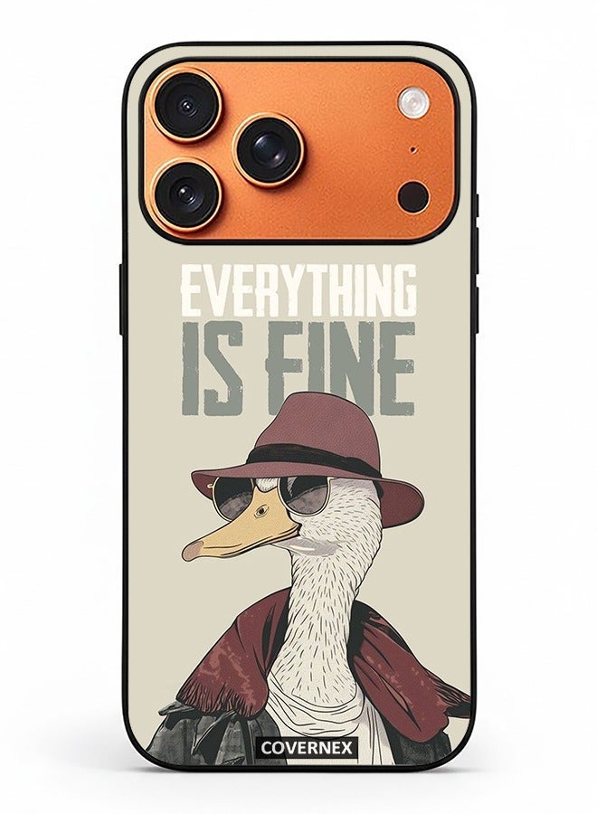 Covernex Apple iPhone 17 Pro Max Protective Case Cover Everything Is Fine - Image 2