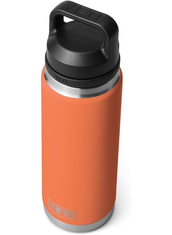 YETI Rambler 26 Oz Bottle, Vacuum Insulated, Stainless Steel With Chug Cap, High Desert Clay - Image 1