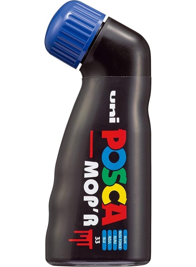 بوسكا قلم تحديد طلاء دائم متعدد الأسطح من بوسكا MOP’R PCM-22، رأس مستدير كبير جدًا، 3 - 19 مم، علبة زرقاء، 4 قطع - Image 1