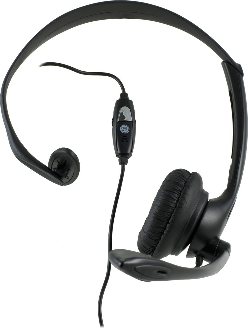 Power Gear Universal Over the Ear Headphones, All In One, Wired, Noise Canceling Microphone, Work From Home, Music, Gaming, Works for iPhone Android PC Mac, Skype Zoom Teams Discord VoIP, Black, 98999 - Image 2