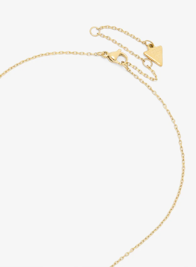 GUESS  Heart Links Chain Necklace for Women | Best Price UAE