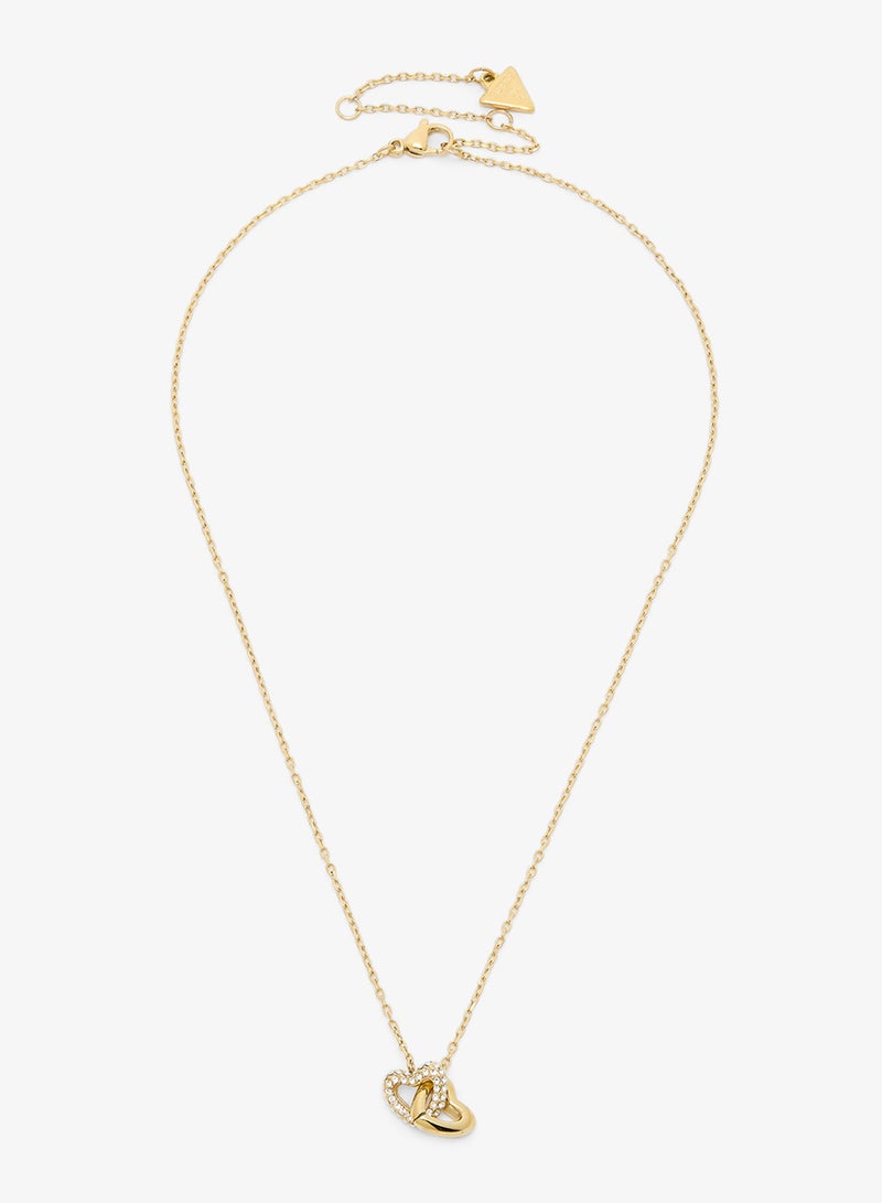 GUESS Heart Links Chain Necklace - Image 1