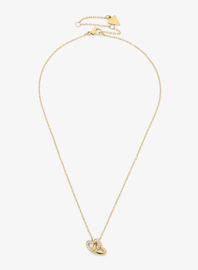 GUESS Heart Links Chain Necklace - Image 4