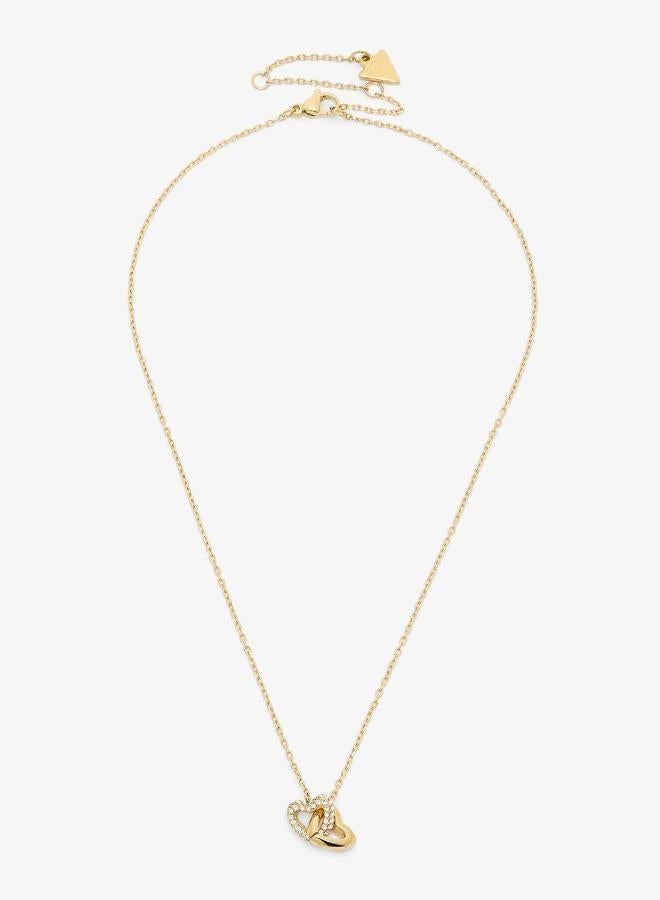 GUESS Heart Links Chain Necklace - Image 2