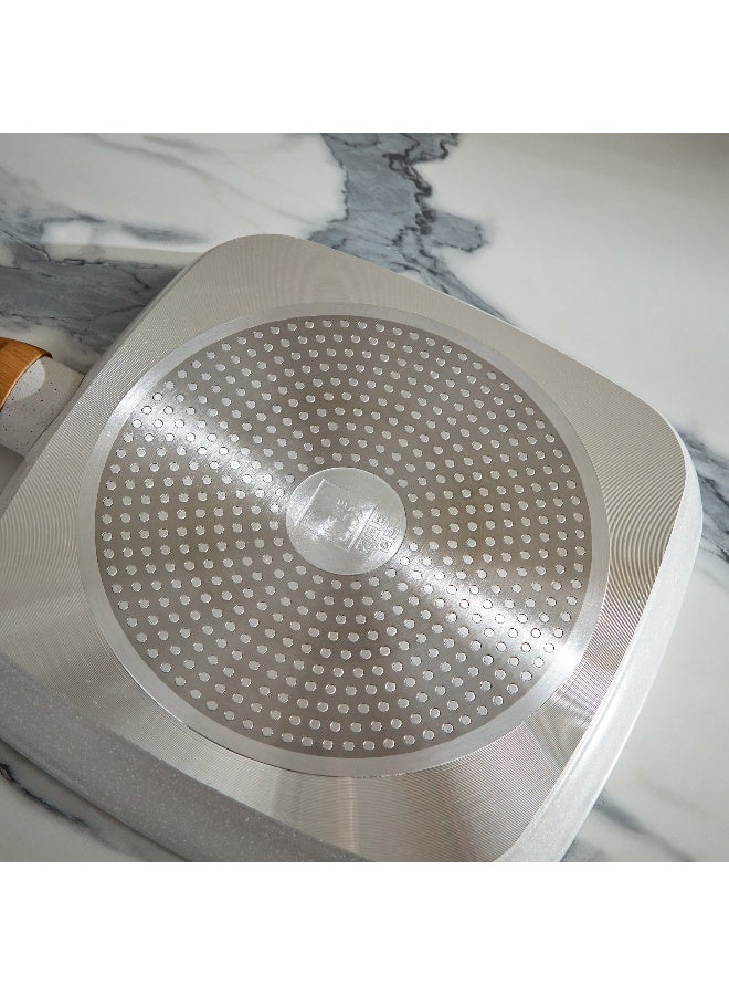 Home Box La Natura Forged Induction Grill Pan with Trivet 48.5 x 7.5 x 28 cm  - Image 4