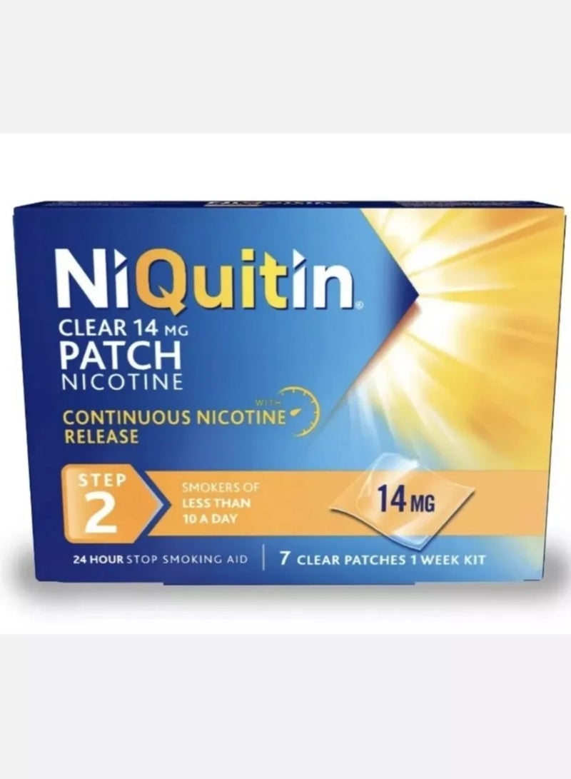 NiQuitin 14 mg Nicotine Patch - Step 2	7 patches - Image 1