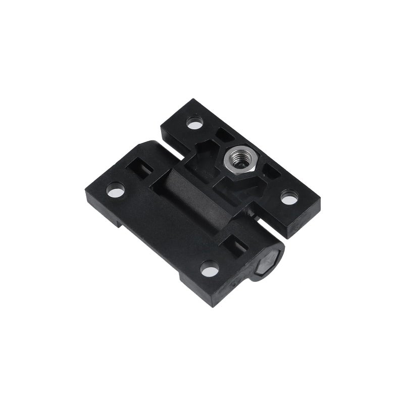 Antrader 10 Pack 43Mmx36Mm 4 Countersunk Holes Plastic Adjustable Torque Position Control E6-10-301-20 Series Hinge Black Door Hinges - Image 4