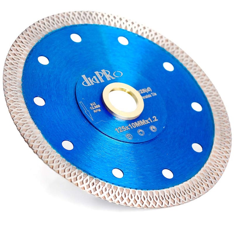 DAPRO 5 Inch Tile Blade Super Thin Diamond Porcelain Tile Blade for Cutting Granite Marble Ceramic Tile(5"-1pc)… - Image 2