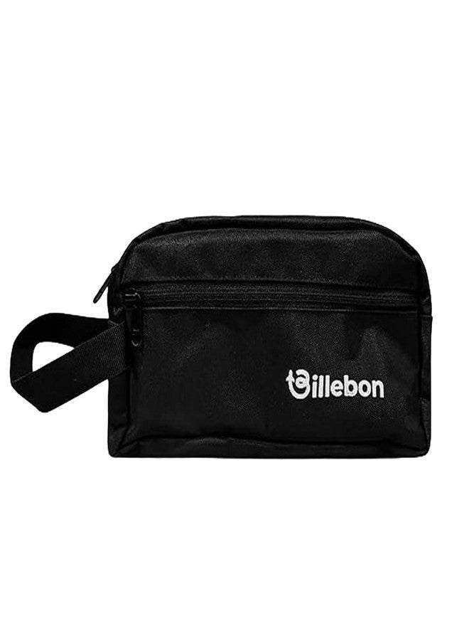 Billebon Toiletry Bag Travel Men Women, Spacious Organizer Multiple Compartments Zipper Closure, Durable Cosmetic Grooming Pouch Toiletries Skincare Accessories Kit 24cm - Image 1