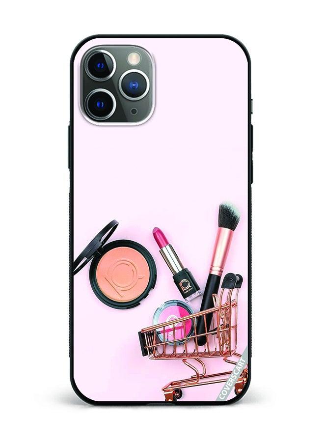 Protective Case Cover For Apple iPhone 11 Pro Makeup Theme Pattern Design Multicolour