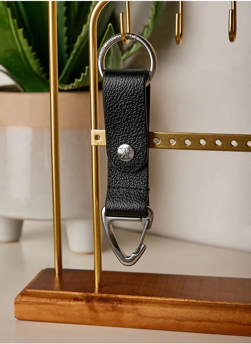 CALVIN KLEIN Logo Hardware Key Fob