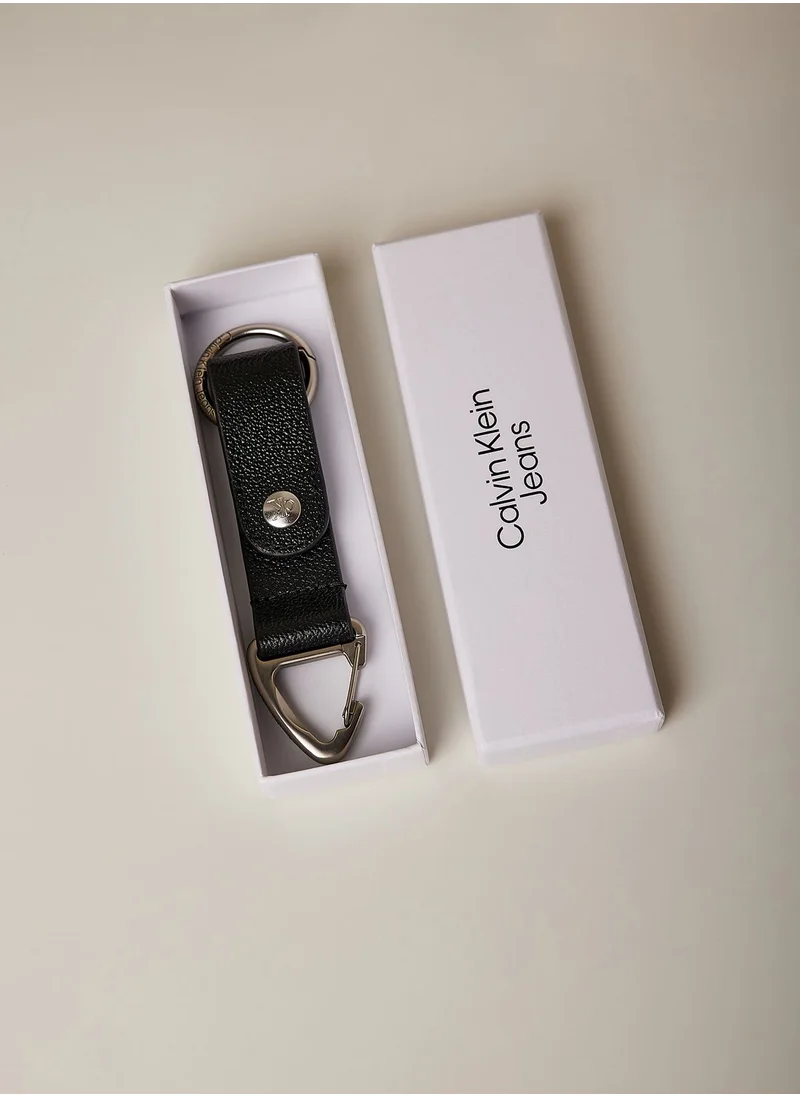 CALVIN KLEIN Logo Hardware Key Fob