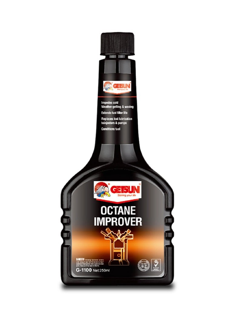 GETSUN Mr Smart GETSUN Octane Improver, 250ml, Fuel System Treatment, Prevents Cold Weather Gelling