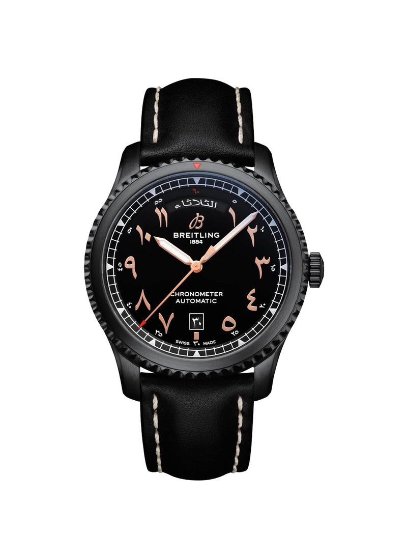 Breitling - Breitling Aviator 8 M453302A1B1X1 Day and Date 41mm Etihad Airways Limited Edition Men's Watch - Image 1