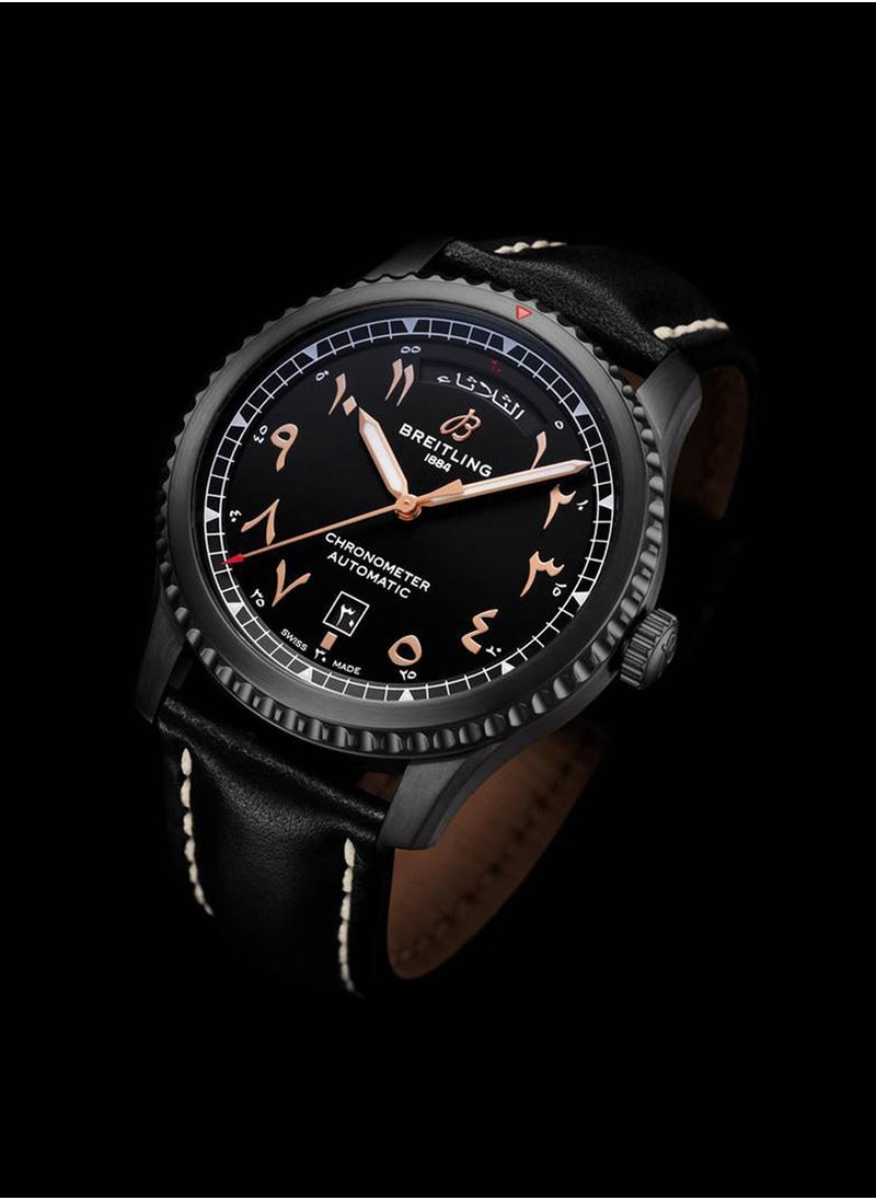 Breitling - Breitling Aviator 8 M453302A1B1X1 Day and Date 41mm Etihad Airways Limited Edition Men's Watch - Image 1