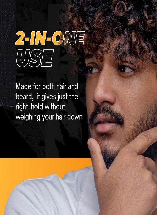 Nishman Curl Cream 200ml for Men | Curl Defining & Frizz Control Cream | Leave-In Hair Cream for Curly, Wavy & Textured Hair | Smooth, Hydrating & Natural Finish - Image 4