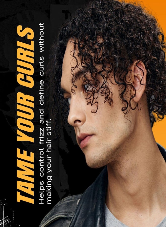 Nishman Curl Cream 200ml for Men | Curl Defining & Frizz Control Cream | Leave-In Hair Cream for Curly, Wavy & Textured Hair | Smooth, Hydrating & Natural Finish - Image 2