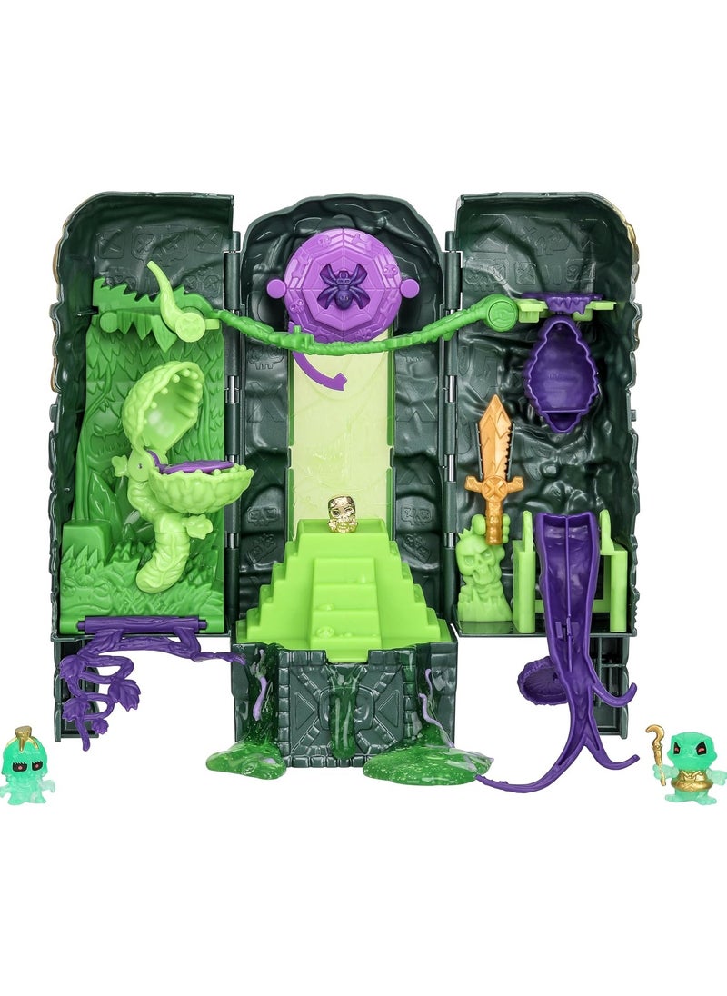 Treasure X Lost Lands Skull Island Swamp Tower Micro Playset, 15 Levels of Adventure  - Image 4