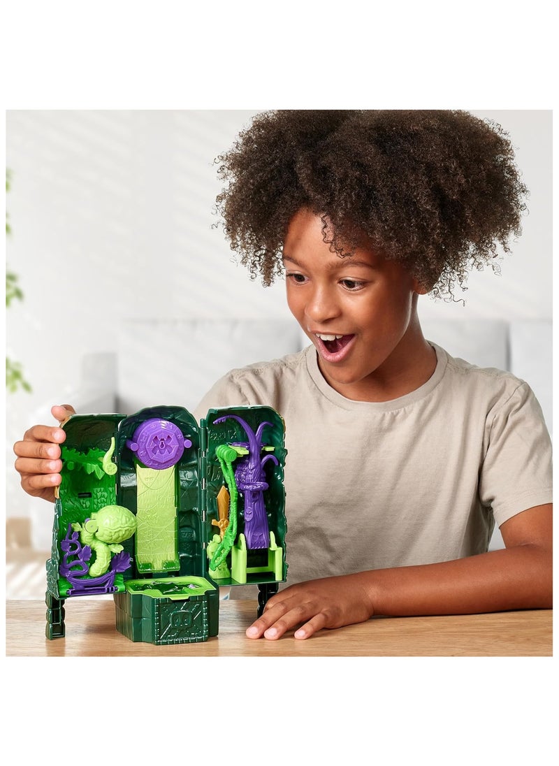 Treasure X Lost Lands Skull Island Swamp Tower Micro Playset, 15 Levels of Adventure  - Image 3