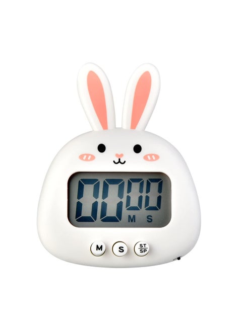 Kitchen Timer, Cute Cartoon Animal Countdown Timer, Digital Cooking Timer with Magnetic, LCD Large-Screen Visual Clock, Hangable Alarm Clock with Stand, for Cooking Bake Sport Game