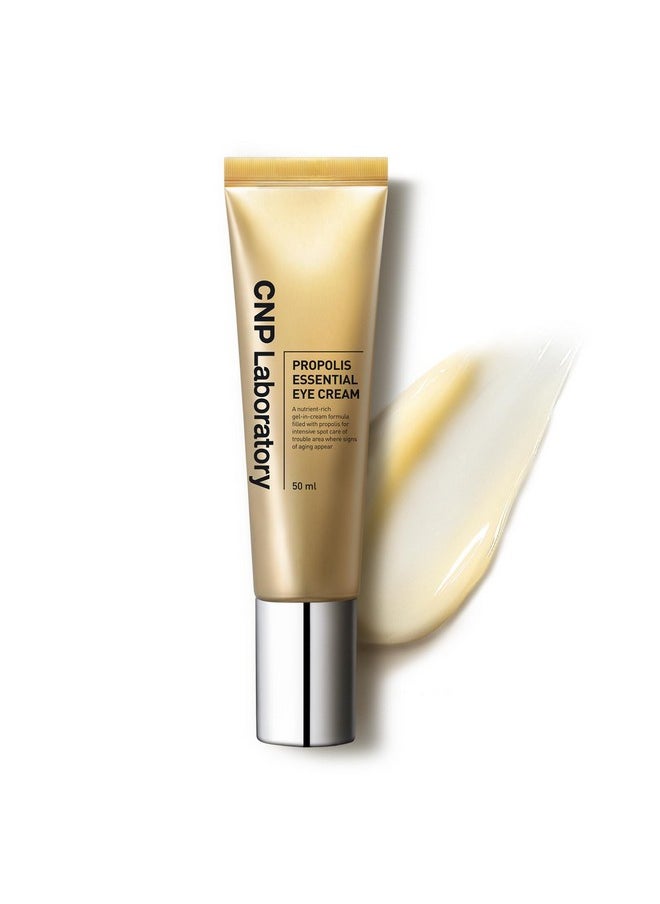 CNP - Propolis Eye Cream (1.7 Fl.Oz / 50Ml) Nourishing Eye Cream With Propolis Extract Ceramide Lightweight Cream Texture Firming Wrinkles Korean Skin Care - Image 1
