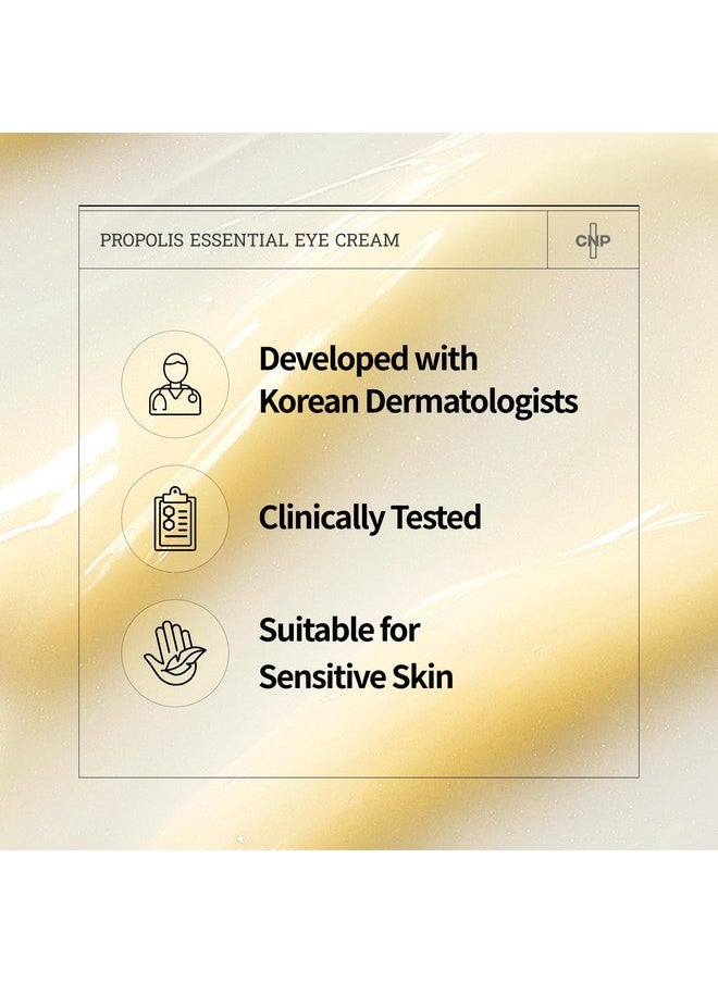 CNP - Propolis Eye Cream (1.7 Fl.Oz / 50Ml) Nourishing Eye Cream With Propolis Extract Ceramide Lightweight Cream Texture Firming Wrinkles Korean Skin Care - Image 1