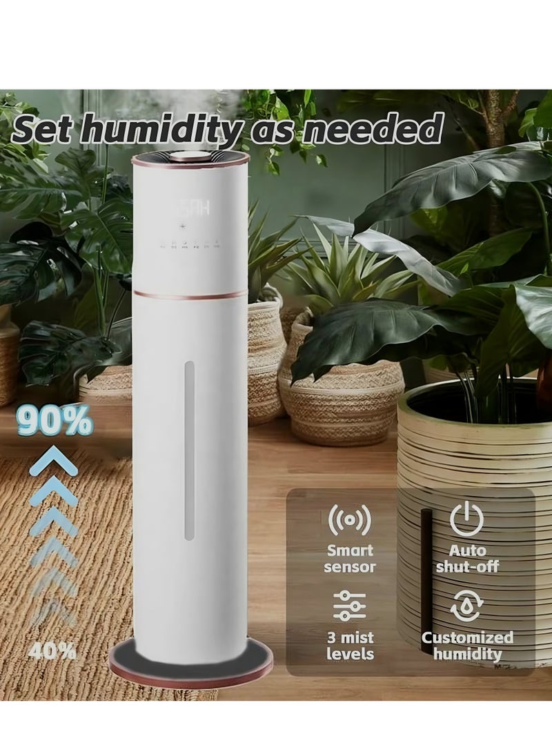 Generic Air Humidifier, 8L, Ultrasonic Cool Mist, Timer, UV Air Purifier, Top Filled, Suitable for Kids, Adults, Yoga, Sleep, Office, Home  - Image 2