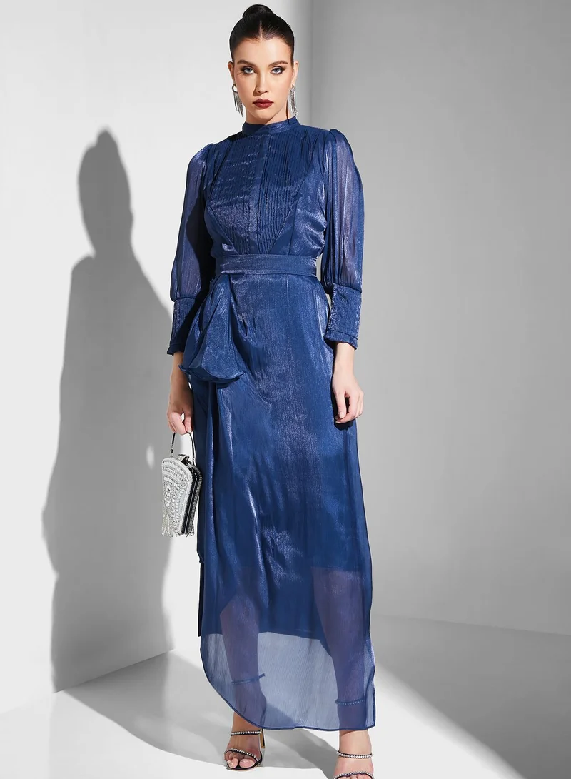 Iyra Ruffle High Low Dress