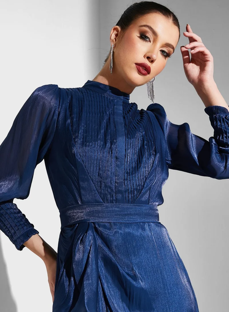 Iyra Ruffle High Low Dress