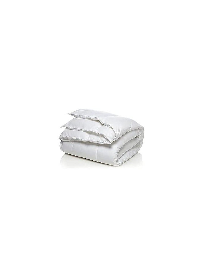 Comfy White King Size 220 X 240 Cm All Season Soft Cotton Duvet - Image 1