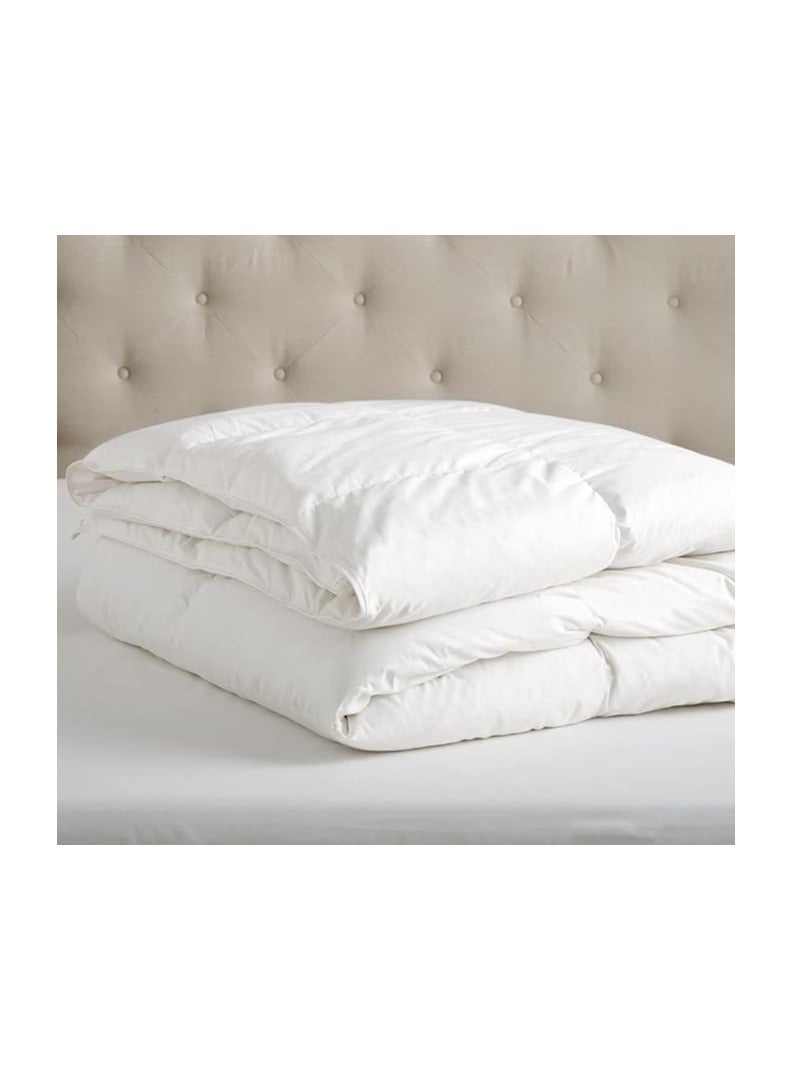 Comfy White King Size 220 X 240 Cm All Season Soft Cotton Duvet - Image 3