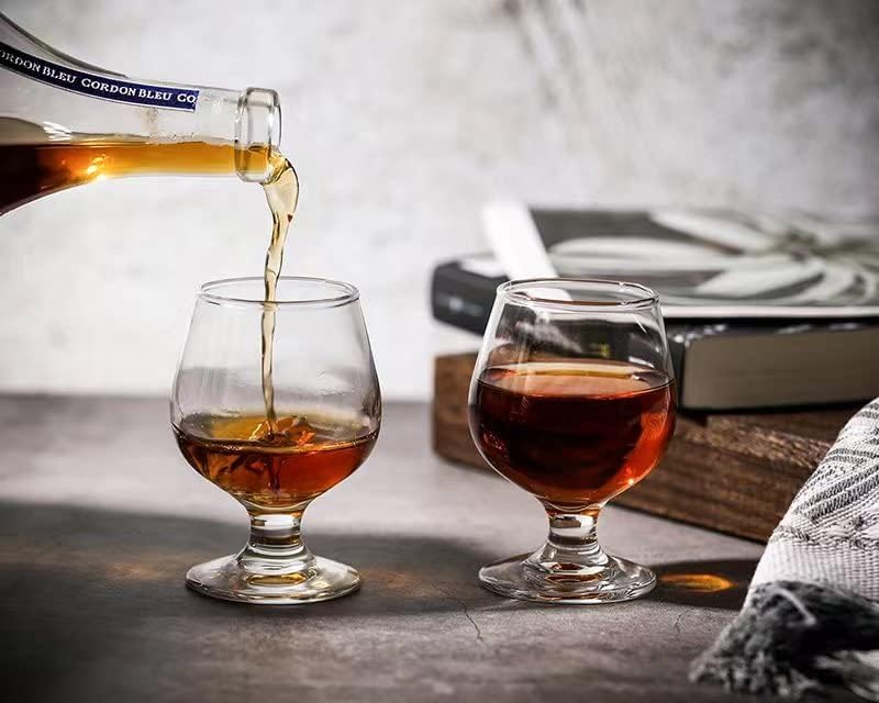 Cheshu Enterprise Cheshu Enterprise Snifters 35oz Shot Glasses Set of 8 Cute Brandy Cognac Glasses 100ml 100ml 35 floz  - Image 3