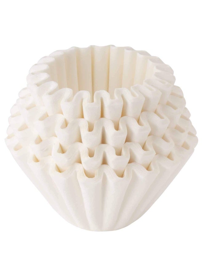 Kalita Wave Paper Coffee Filters I Larger Size 185 I 100 Count I Specially Pour Over Dripper I Made In Japan Large White  - Image 2