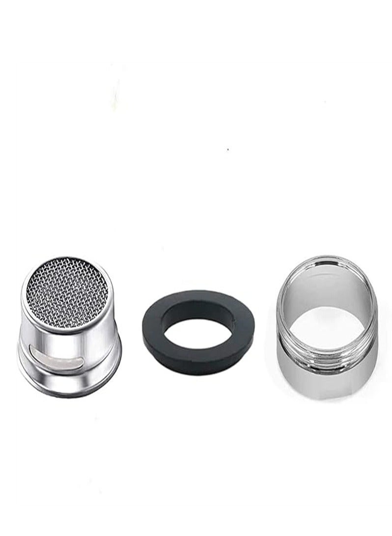 6 Pack Faucet Aerator 2.2 GPM Bathroom Sink Aerator Regular Standard Replacement Parts with Brass Shell 15/16-Inch Male Threads Aerator Faucet Filter with Gasket for Kitchen Bathroom - Image 5