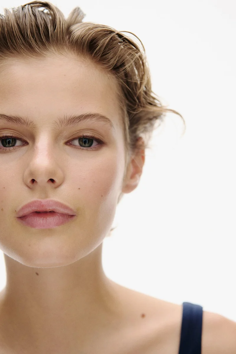 H&M Sleeveless microfibre dress