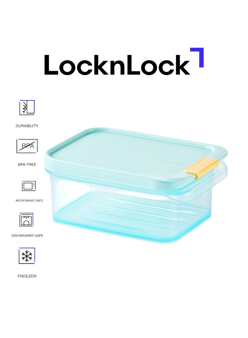 LocknLock حاوية لوكن لوك فريزر فيت مستطيلة 450 مل – خالية من BPA، آمنة للاستخدام في الميكروويف وغسالة الصحون - Image 1