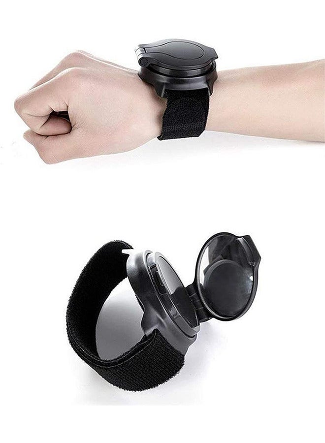 Depend Bike Wrist Safety Rearview Mirror Bicycle Rear View Vision Wrist Guards, Rotatable and Collapsible Bike Accessories - Image 3