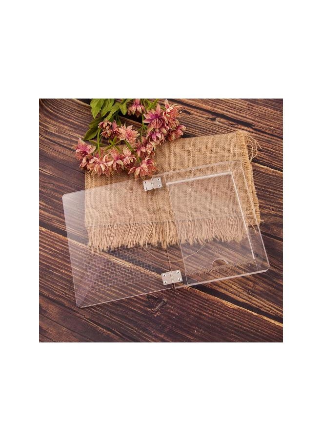 Generic - DIY Stamping Platform Tools, Stamp Platform Positioning Tool, Clear Stamp Positioning Tool for Home Scrapbooks Making Cards Office - Image 1