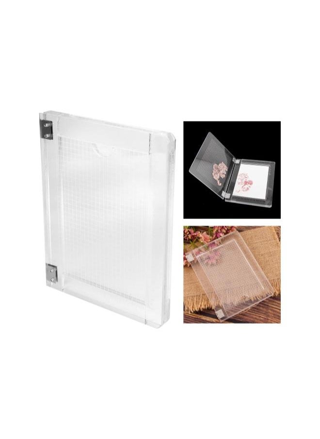 Generic - DIY Stamping Platform Tools, Stamp Platform Positioning Tool, Clear Stamp Positioning Tool for Home Scrapbooks Making Cards Office - Image 1